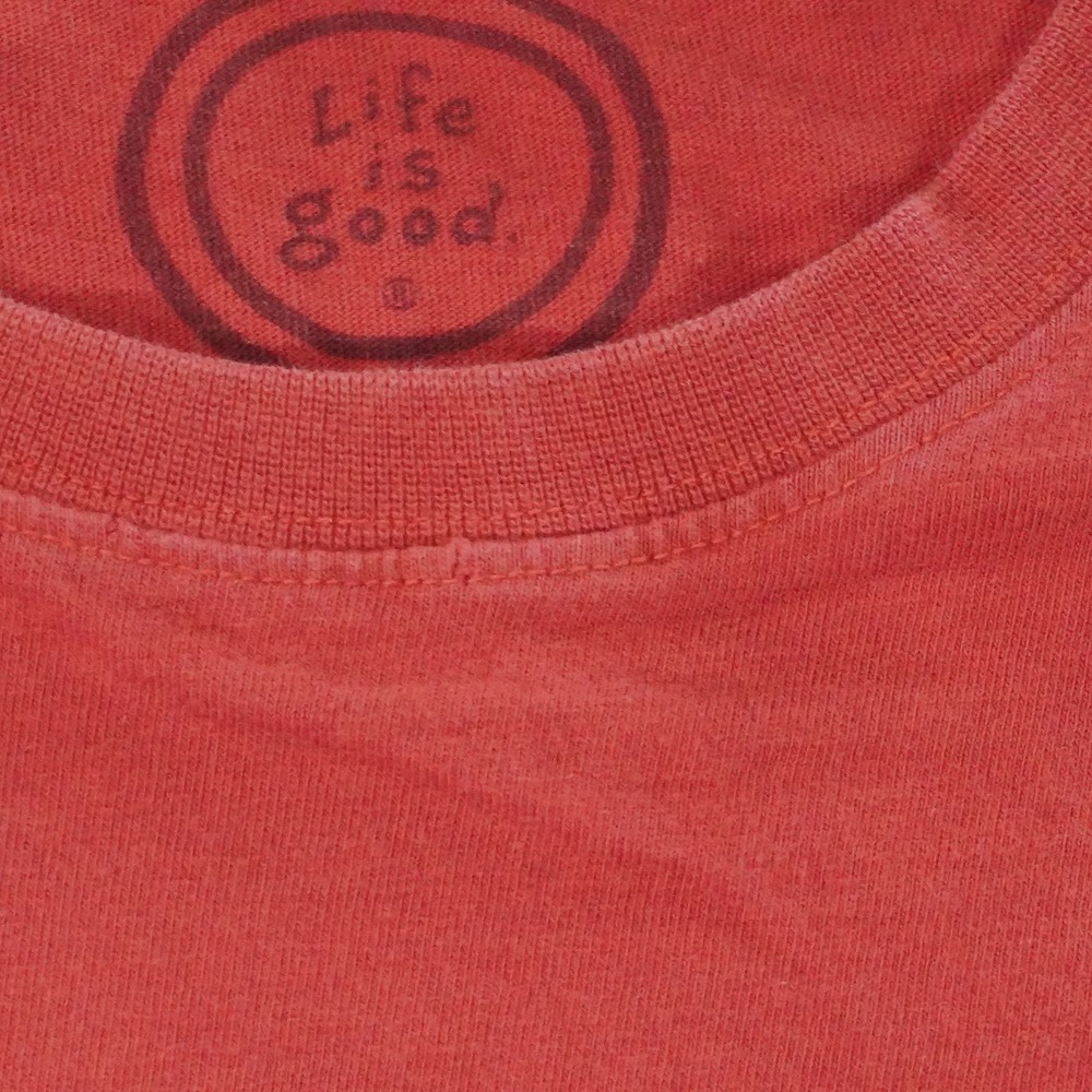 Life Is Good Shirt Mens XL Red Short Sleeve Crew‎ Neck Mr. Fix It Handyman - Picture 6 of 16